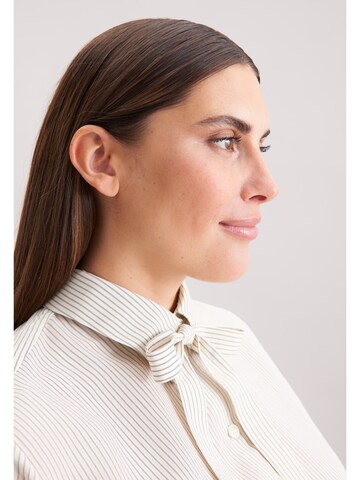 SEIDENSTICKER Blouse 'Schwarze Rose' in Wit
