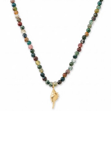 Arkai Necklace 'Mediterranean' in Green: front