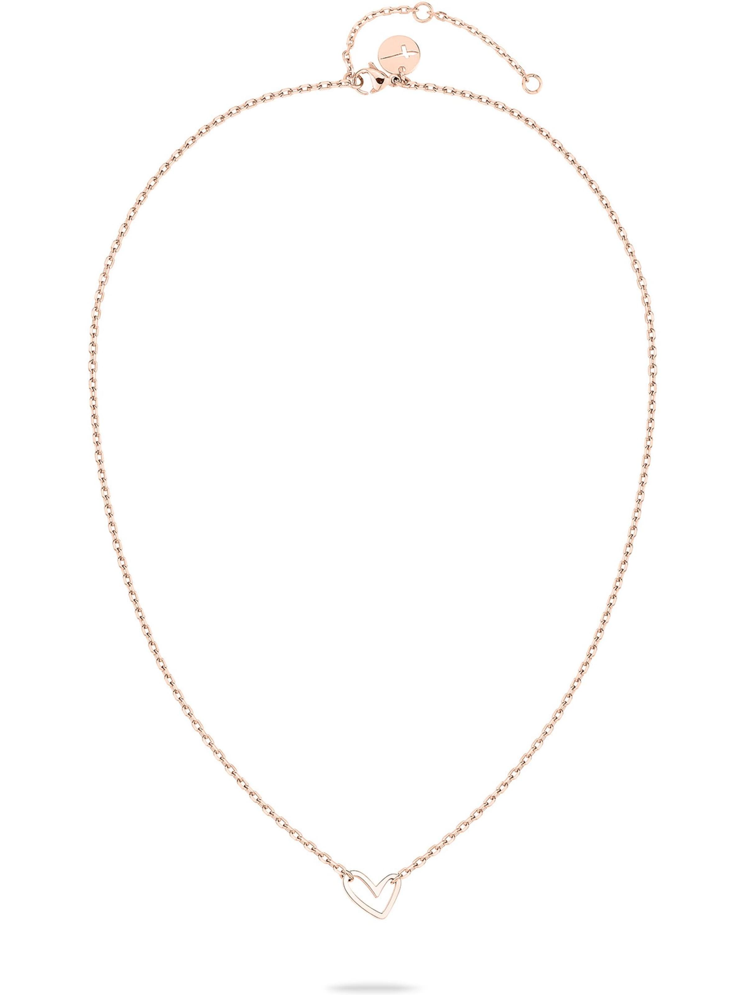 Tamaris Kette in Pink: Vorderseite