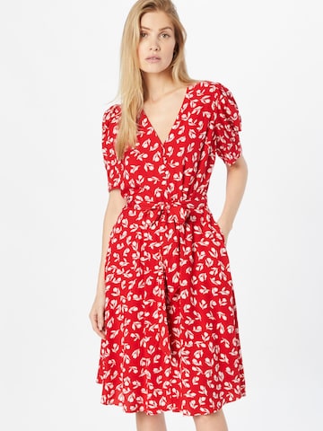 Lauren Ralph Lauren Sukienka koszulowa 'DREYENNE' w kolorze czerwony: przód