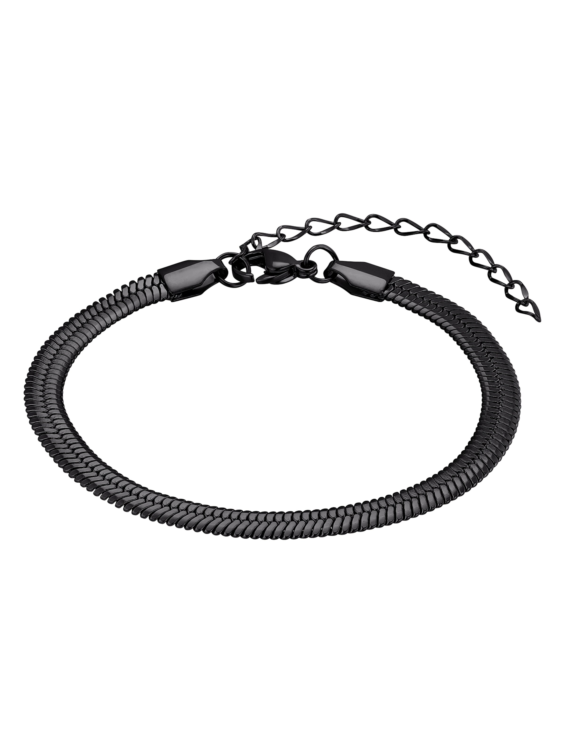 Bracelet 'Emilian' Heideman en noir : devant