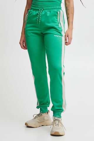 The Jogg Concept Slimfit Sportbroek 'Sima' in Groen: voorkant