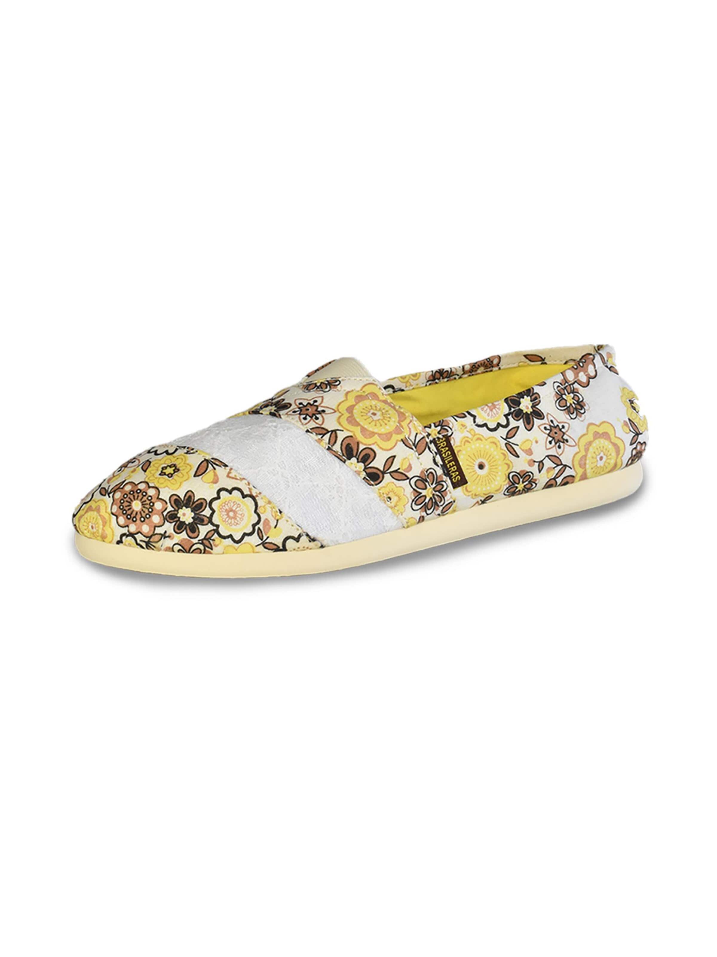 Espargatas - Sapato Slip-on 'Banda' em amarelo