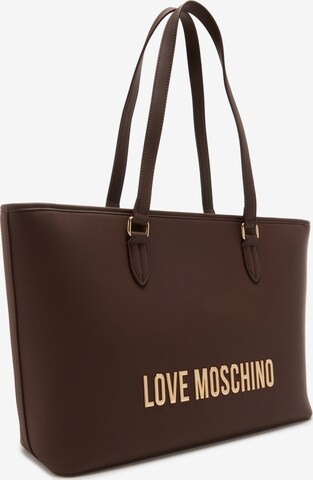 Love Moschino Shopper in Braun