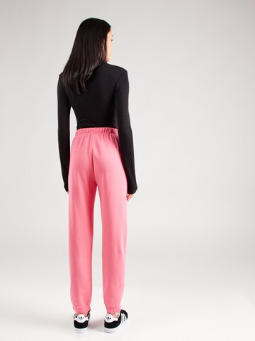 PIECES Tapered Trousers 'PCCHILLI' in Pink