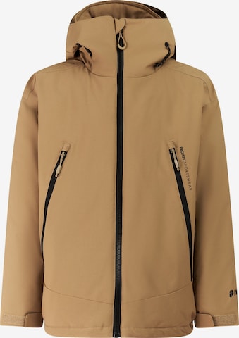 PROTEST Sports jacket 'PRTVince JR' in Brown: front