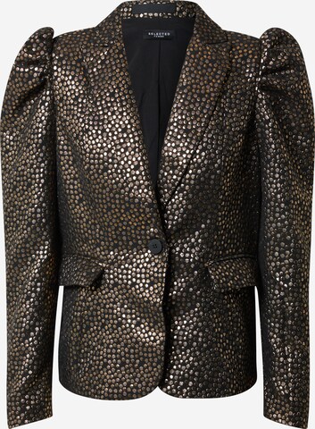 SELECTED FEMME Blazer 'Gee' in Gold: front