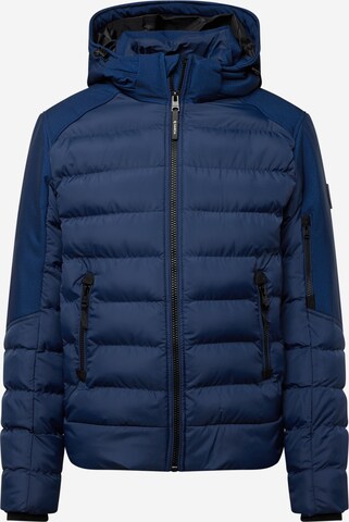 GARCIA Winter Jacket 'GARCIA' in Blue: front
