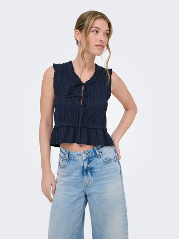 ONLY Blouse 'ONLGOA' in Blauw