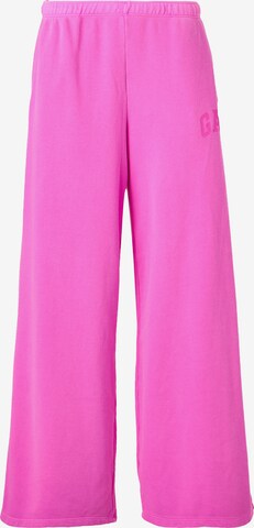 GAP Широкий Штаны 'HERITAGE' в Ярко-розовый: спереди