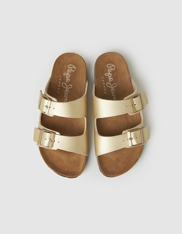 Pepe Jeans Pantolette 'Oban Claic' in Gold