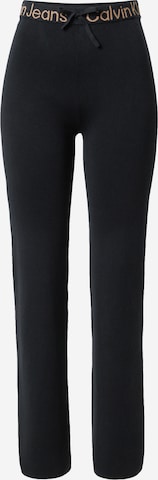 Calvin Klein Jeans Regular Hose 'Intarsia' in Schwarz: predná strana