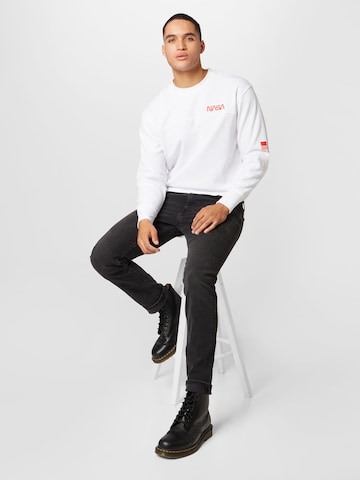 JACK & JONES Majica 'NASA' | bela barva