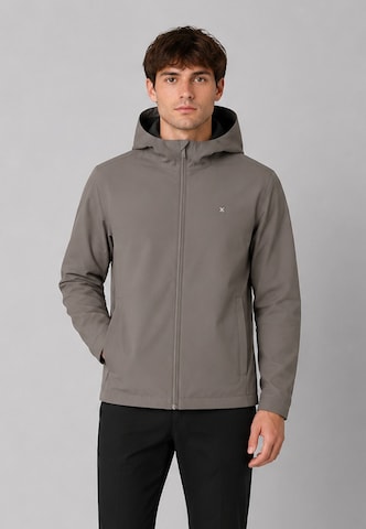 Clean Cut Copenhagen Between-season jacket 'Noah' in Grey: front