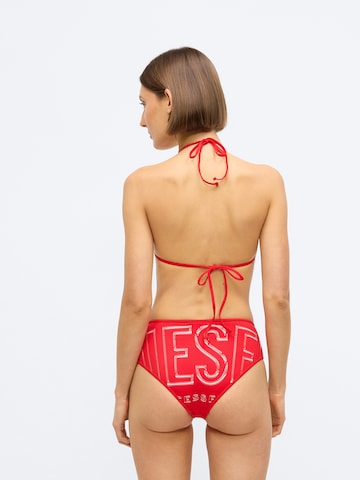 DIESEL Triangen Bikiniöverdel 'KATE-D-CORE' i röd