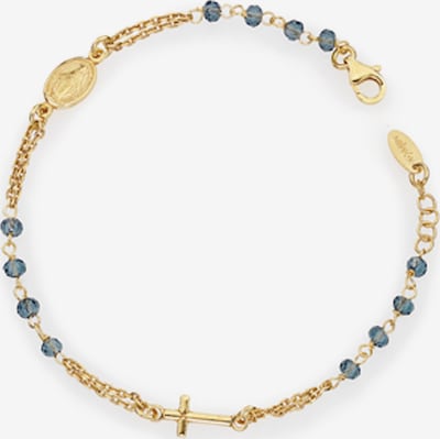 Amen Armband in blau / gold, Produktansicht