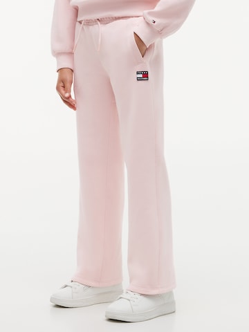 Largi Pantaloni 'HERITAGE' de la TOMMY HILFIGER pe roz: față