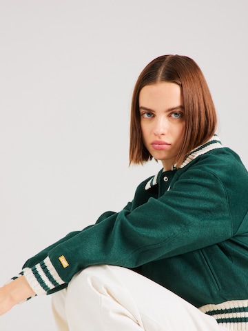 LEVI'S ® Between-season jacket 'GT Shrunken Varsity' in Green