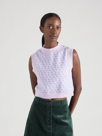Pull-over 'Candy' florence by mills exclusive for ABOUT YOU en violet : devant