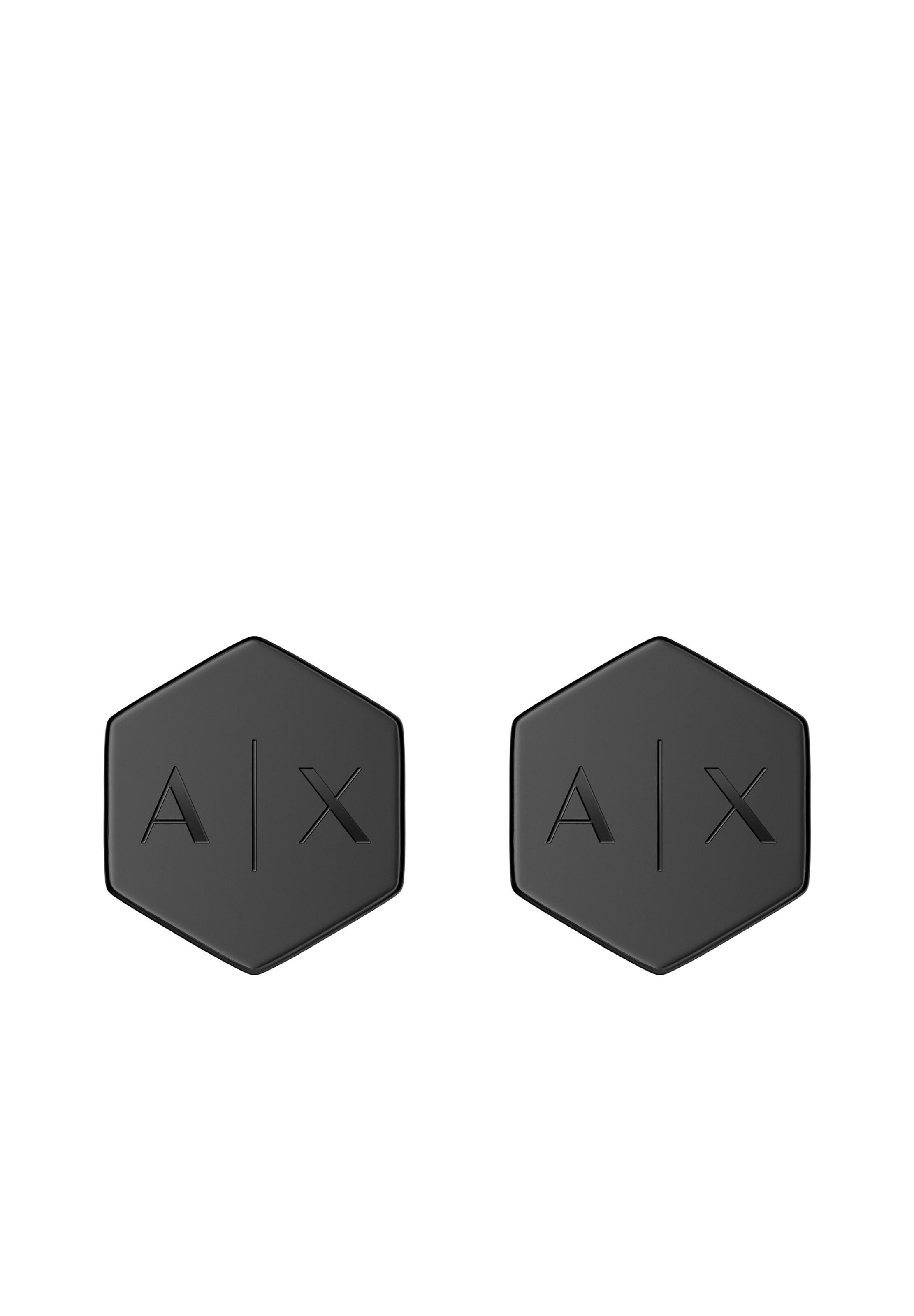 ARMANI EXCHANGE Ohrring 'CLASSIC' in Schwarz