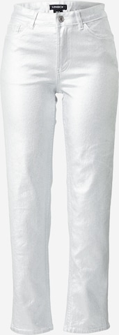 Lindex Regular Jeans i silver: framsida