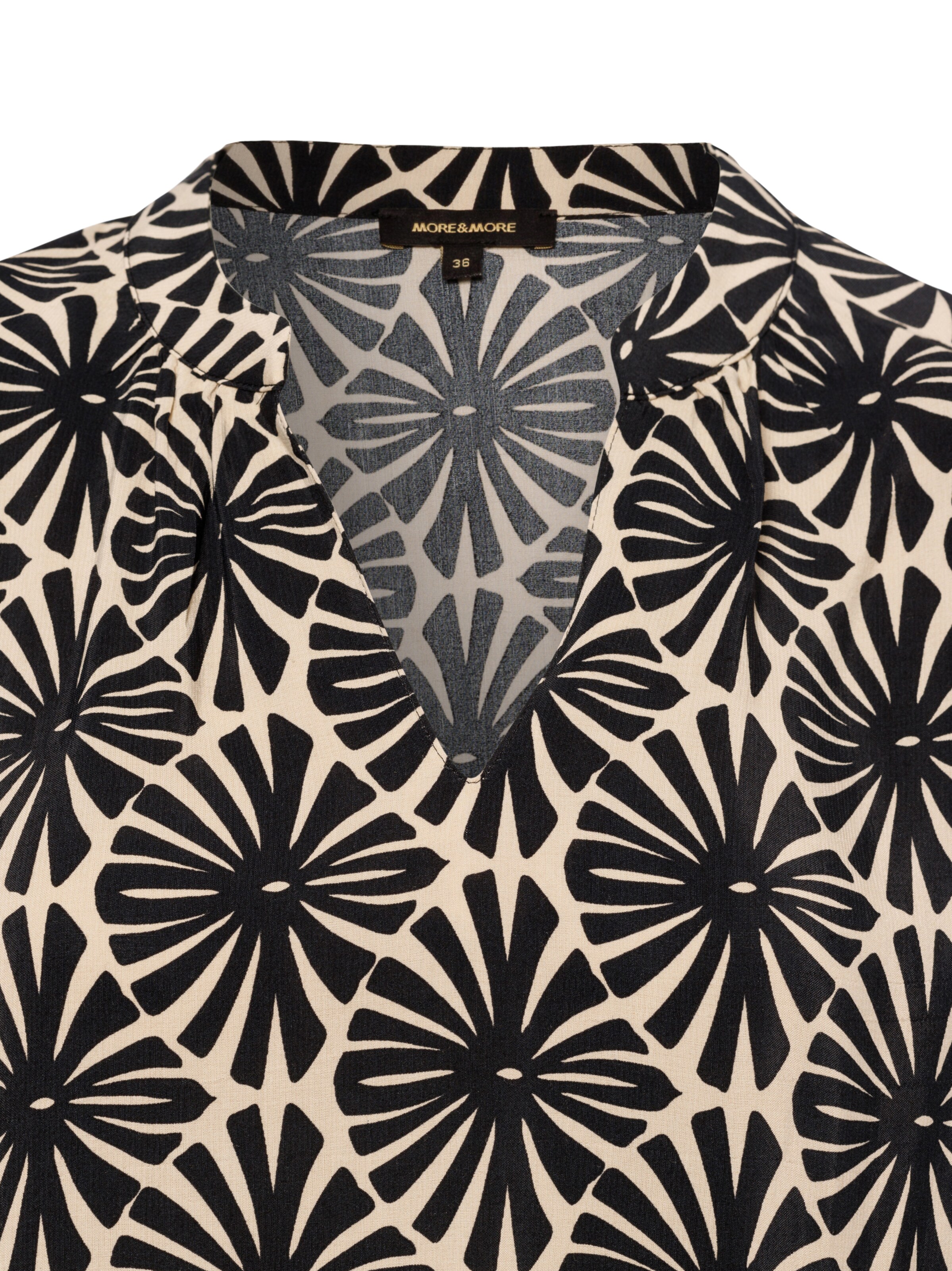 MORE & MORE Bluse in Mischfarben