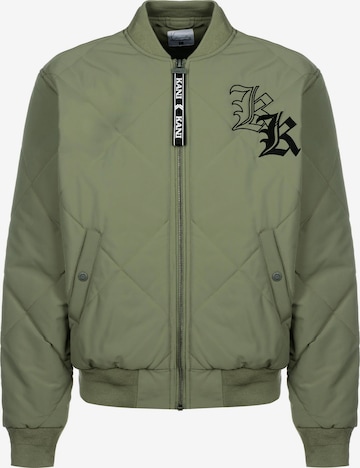 Karl Kani Between-season jacket in Green: front