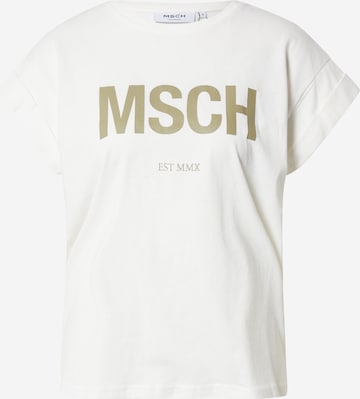 MSCH COPENHAGEN - Camiseta 'Alva' en blanco: frente