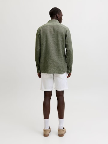 JACK & JONES Comfort fit Overhemd in Groen
