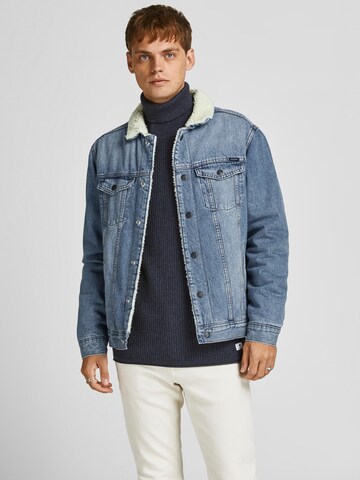 mėlyna JACK & JONES Demisezoninė striukė 'Jean': priekis