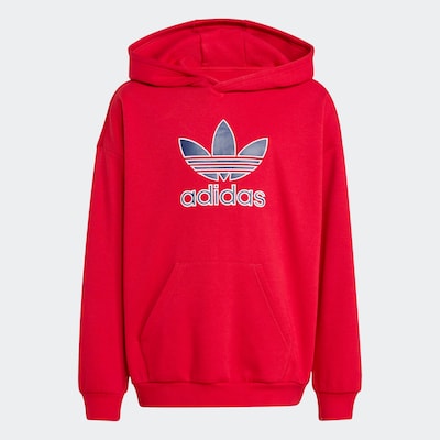 ADIDAS ORIGINALS Collegepaita 'Trefoil' värissä tummansininen / punainen / valkoinen, Tuotenäkymä