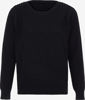 dulcey Pullover in Schwarz: Vorderseite