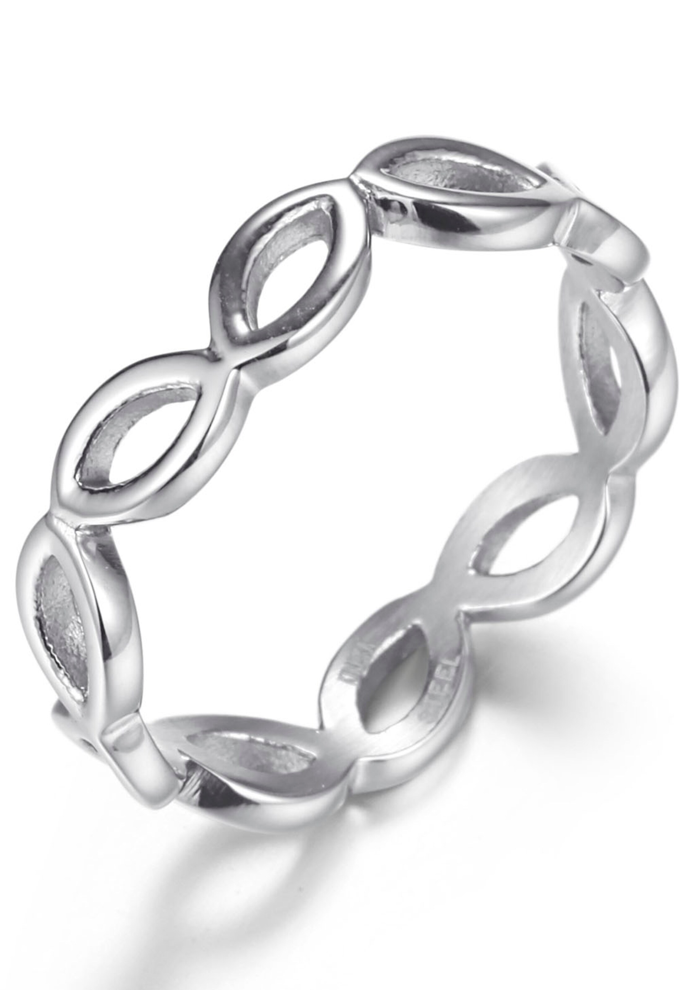 Kingka Ring in Silver: front