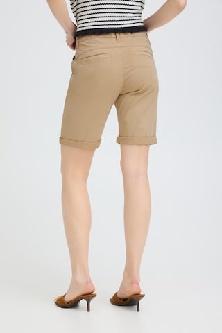 Regular Pantalon 'Bonnie' Pulz en beige