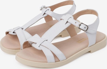 Pisamonas - Sandalias en blanco: frente