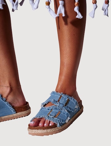 Zoccoletto di South Beach in blu