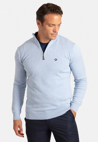 Sir Raymond Tailor Sweater 'Sochi' in Blue