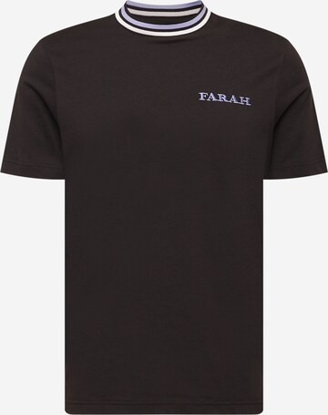 FARAH T-Shirt 'HANLEY' in Schwarz: predná strana