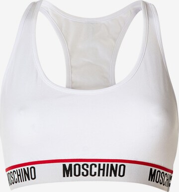 MOSCHINO Bustier BH in Wit: voorkant