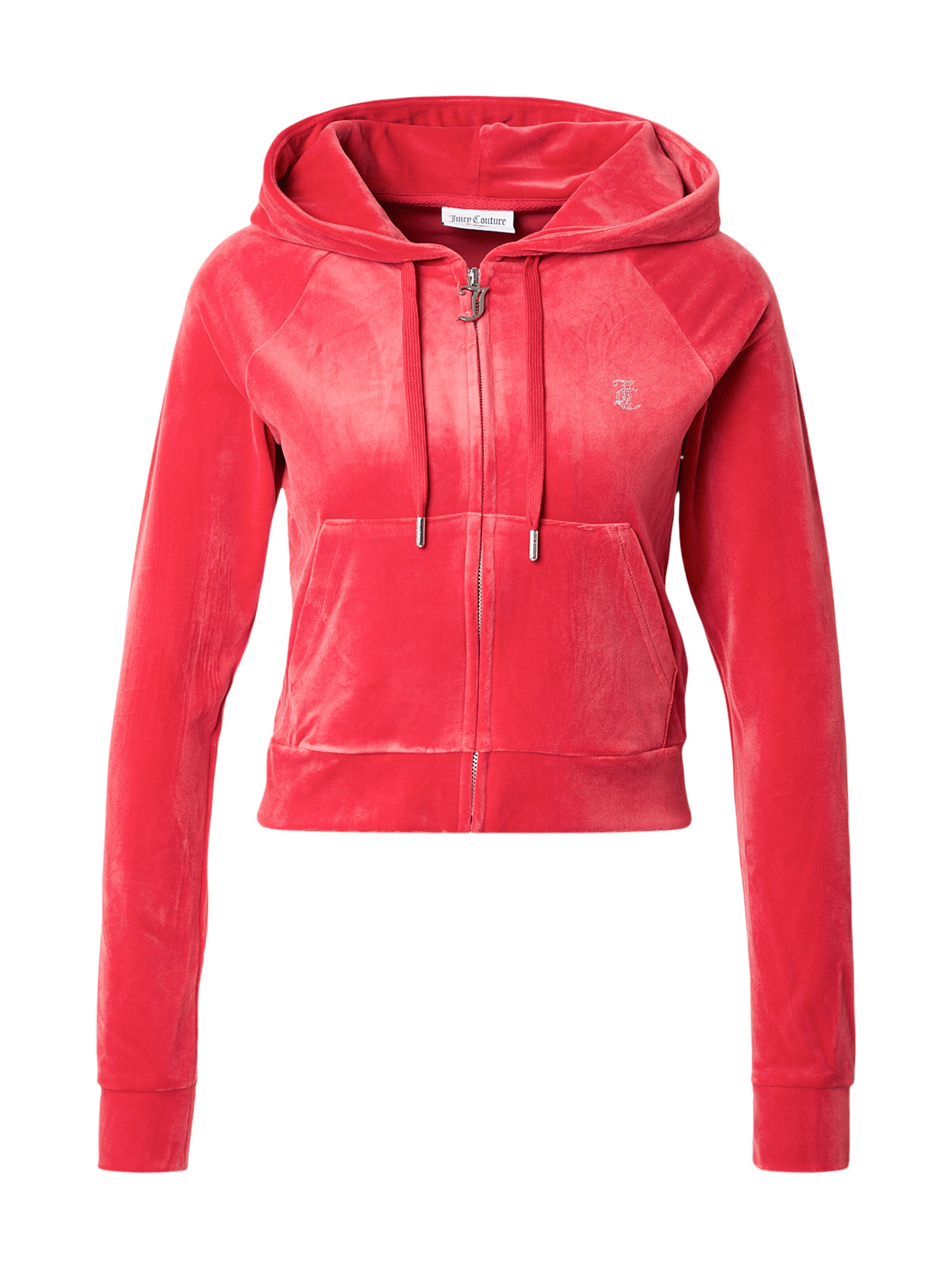 Juicy Couture Sweatvest 'Madison' in Rood: voorkant