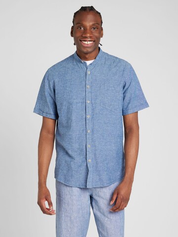 Jack's Regular fit Button Up Shirt in Blue: front