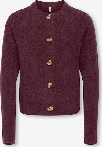 ONLY GIRLSKardigan 'KOGCAMILLA' - crvena boja: prednji dio