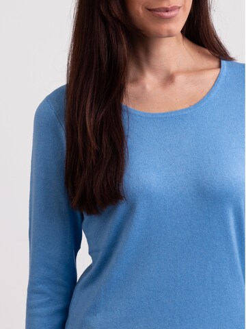 CASH-MERE.CH Pullover in Blau