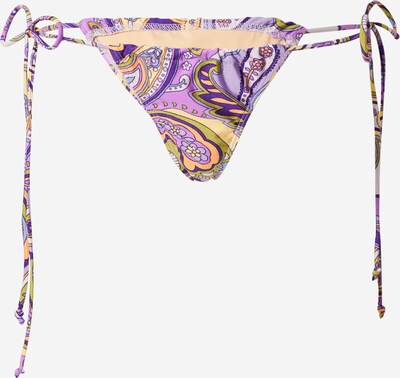 Cotton On Body Bikini Bottoms in Yellow / Purple / Dark purple / Light orange, Item view