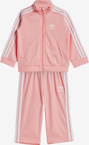 ADIDAS ORIGINALS Jogginganzug 'Firebird' in Pink: Vorderseite