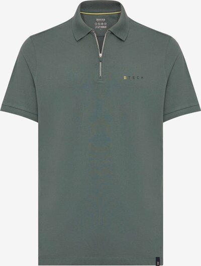 Boggi Milano T-Shirt en jaune citron / gris foncé / noir, Vue avec produit