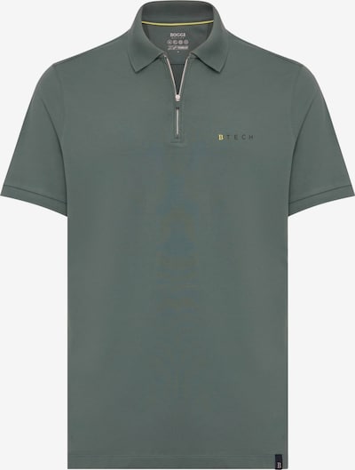 Boggi Milano Poloshirt in zitronengelb / dunkelgrau / schwarz, Produktansicht