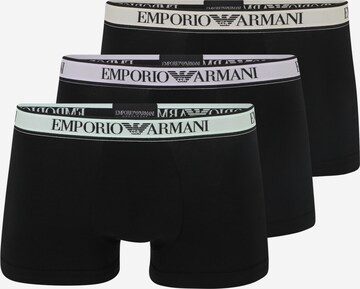 Emporio Armani Μποξεράκι σε μαύρο: μπροστά