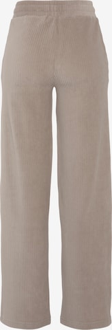 VIVANCE Wide Leg Hose in Beige