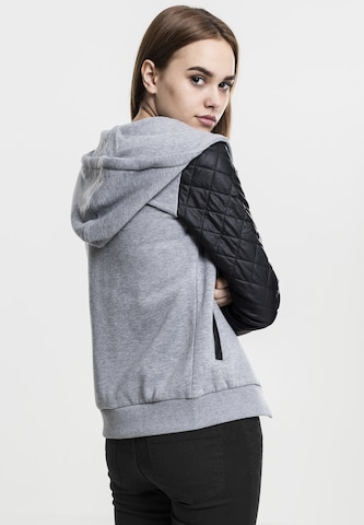 Urban Classics Sweatvest 'Diamond' in Grijs